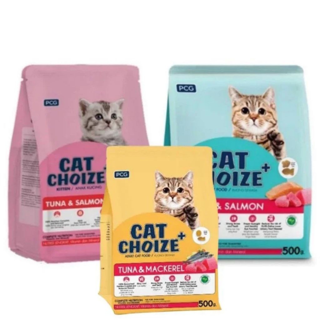 Cat Choize Plus Adult Tuna Cat Choize Plus Adut Tuna Mackarel Cat Choize Plus Kitten Tuna & Salmon
