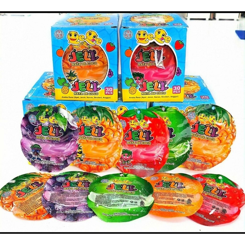 

Jelly agar nata de coco Perbox isi 30 pcs