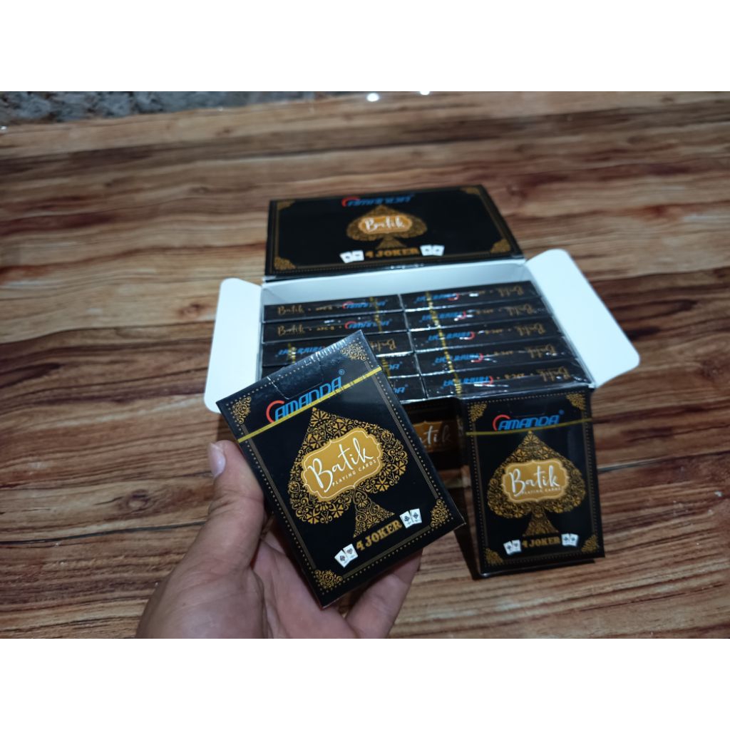 kartu remi amanda batik 1 box (12pack)