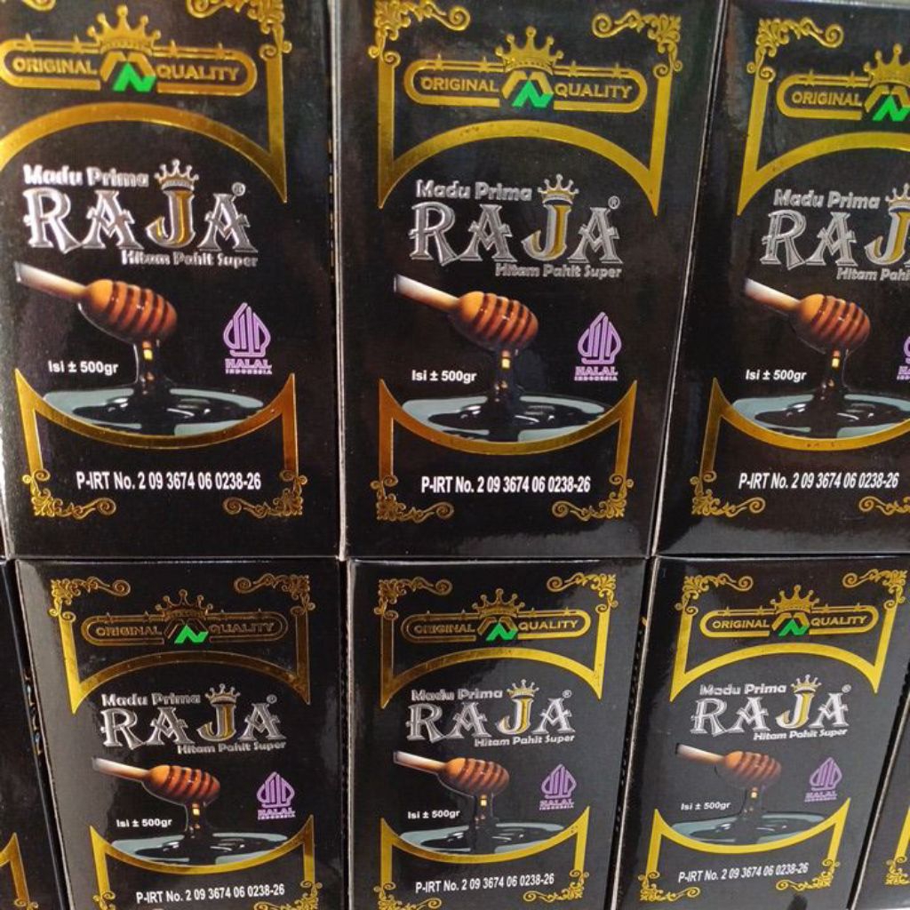 

madu prima raja hitam 500 gram