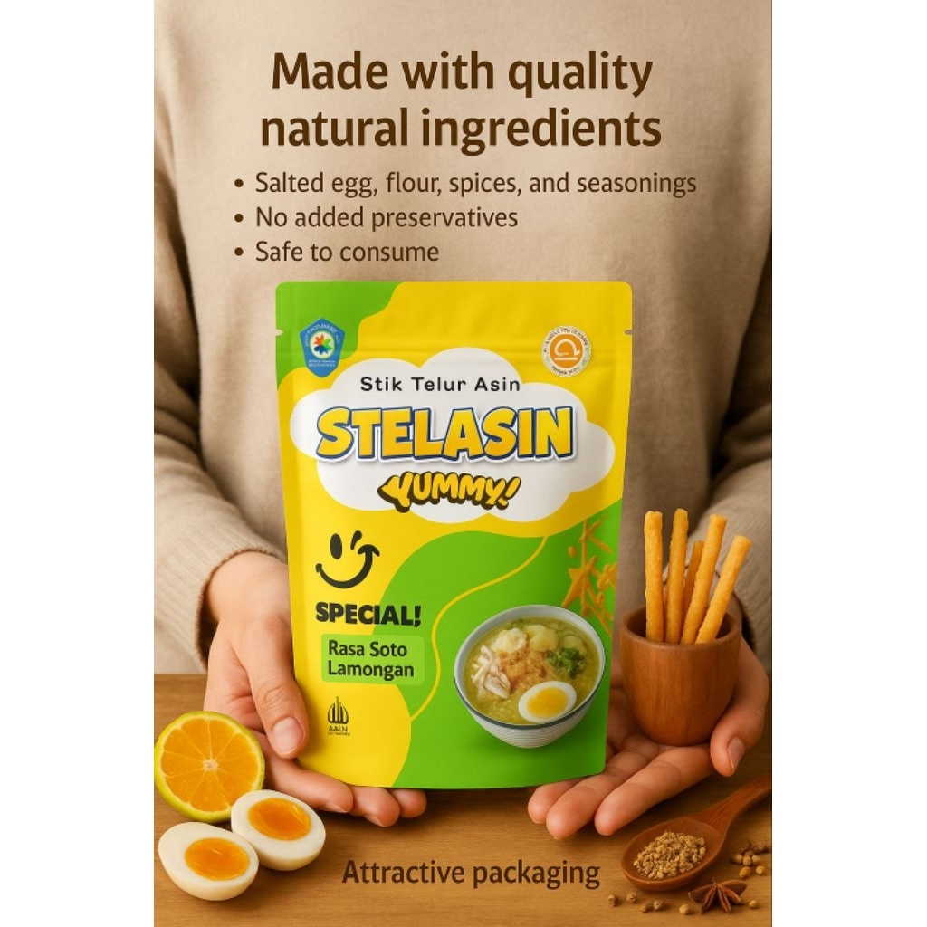 

STELASIN (Spesial Rasa Soto Lamongan) Kemasan Besar