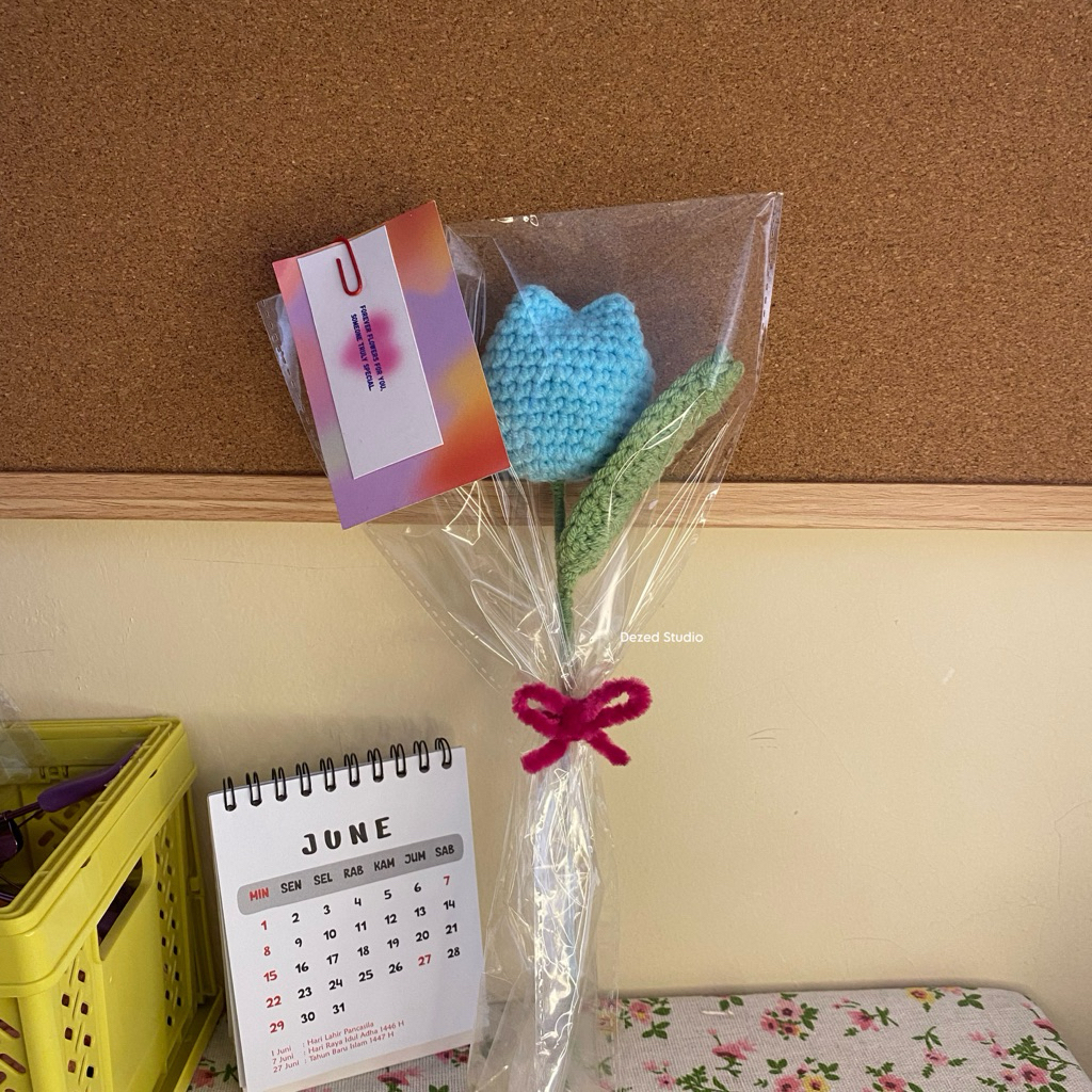 Tulip Crochet Flower