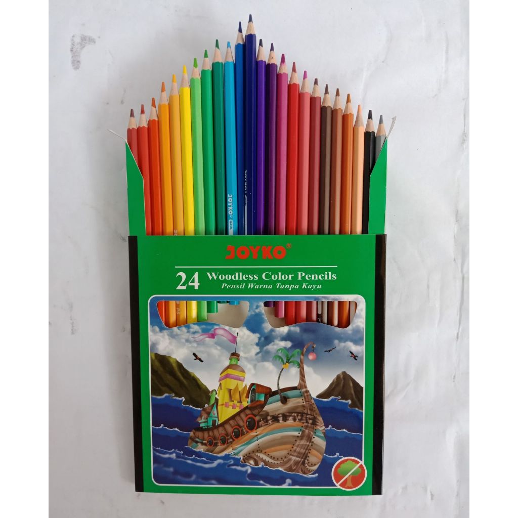 

Pensil Warna Joyko 24 warna CP-104