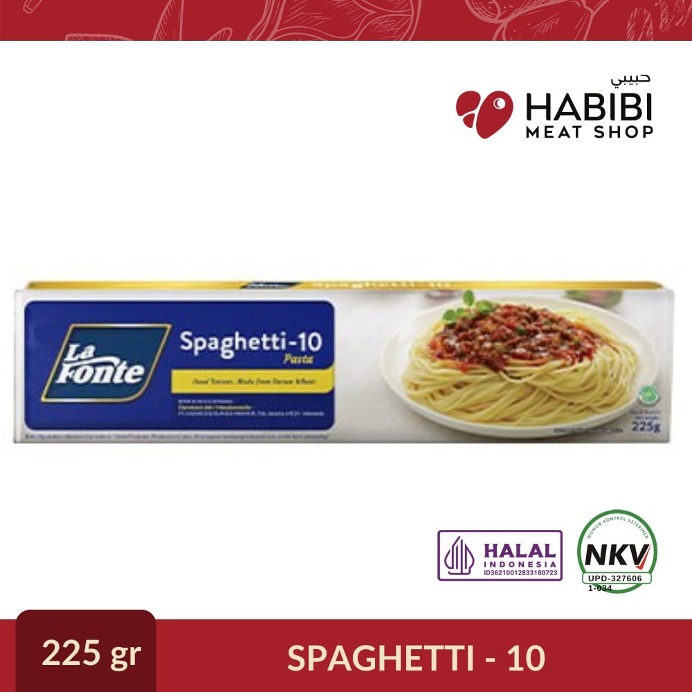 

LA FONTE SPAGHETTI - 10 (225gr)