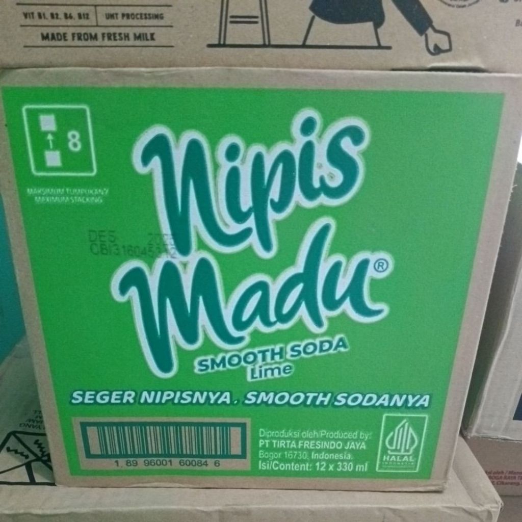 

Nipis Madu Smooth Soda Limer 330ML X 24 Khusus Instan