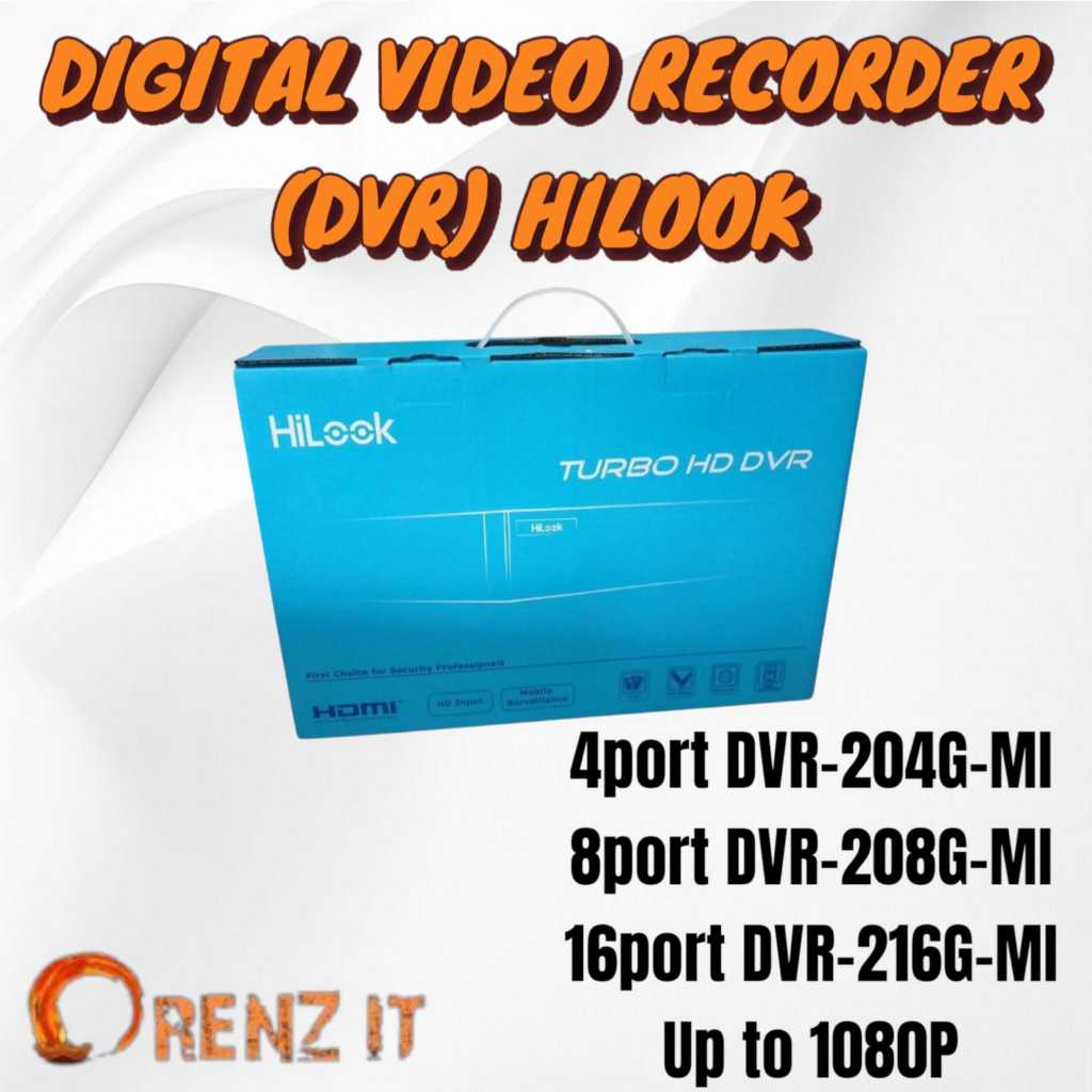 HILOOK DVR-208G-MI // HILOOK DVR-204G-MI // HILOOK DVR-216G-MI