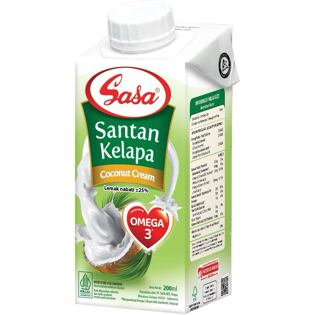 

SASA SANTAN 200mL 1 paket dapat 1pcs expired nov 2026