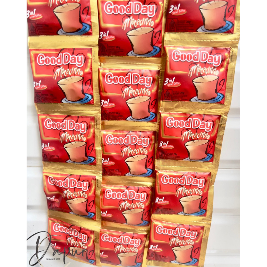 

Kopi Good Day 1 renceng (10 sachet)