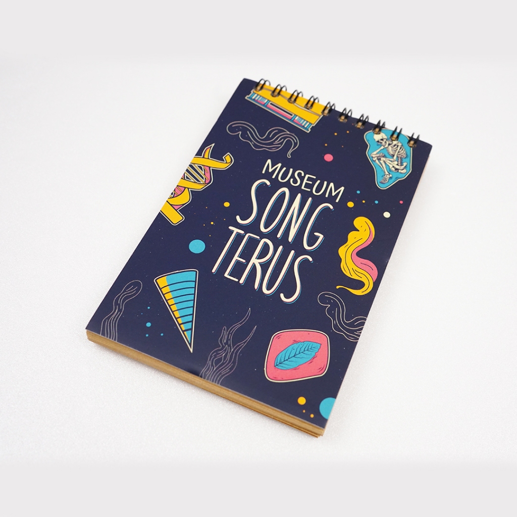 

Notebook Dagadu Official Merch Museum Song Terus