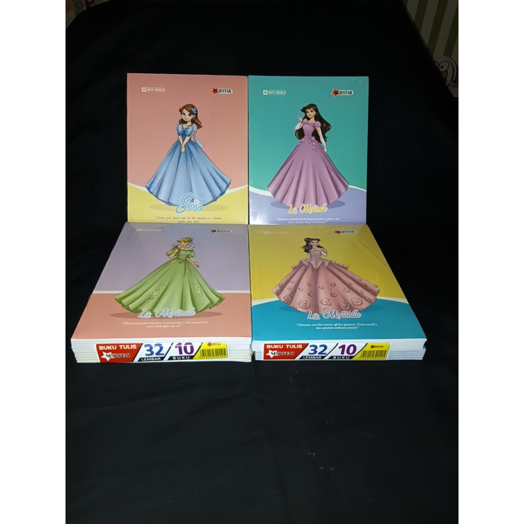 

BUKU TULIS (10PCS) NEWSTAR KARAKTER