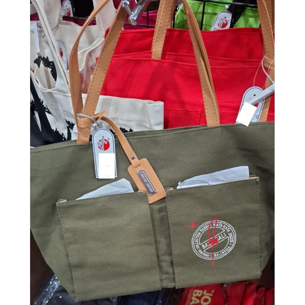 SHOULDER BAG. TAS LADY CANVAS JOGER ORIGINAL. OLEH OLEH BALI