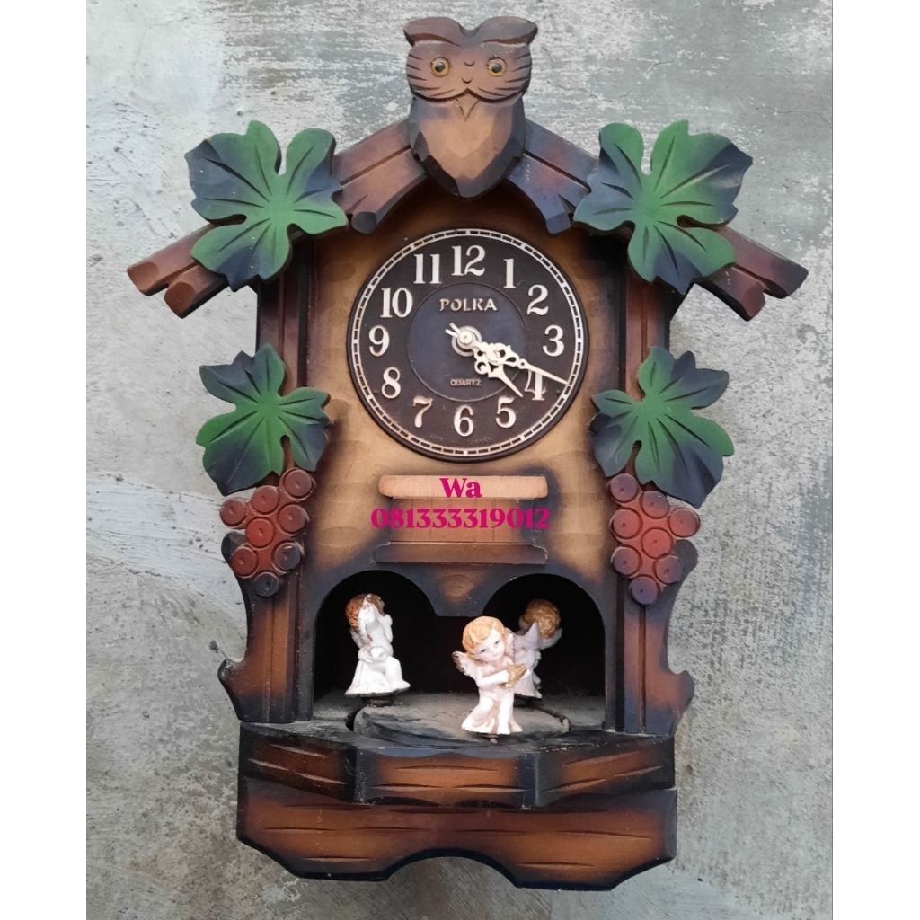 #jam dinding hiasan jadul #vintage lawas