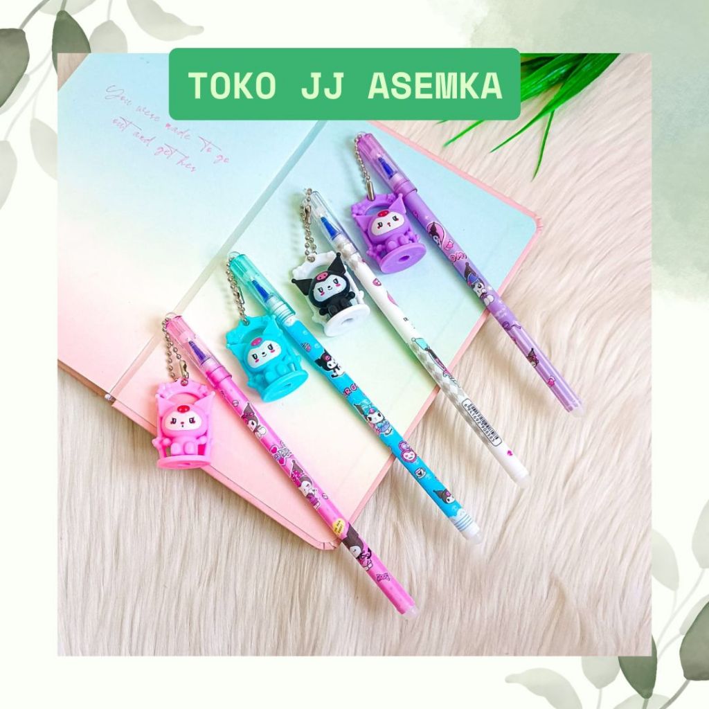 

PULPEN GANTUNGAN KUROMI NAIK AYUNAN LUCU IMUT KARAKTER ALAT TULIS SEKOLAH MURAH COD