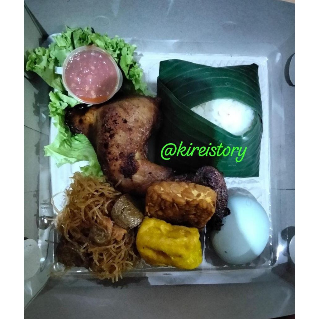 

Nasi Box/Nasi Berkah/Nasi Liwet