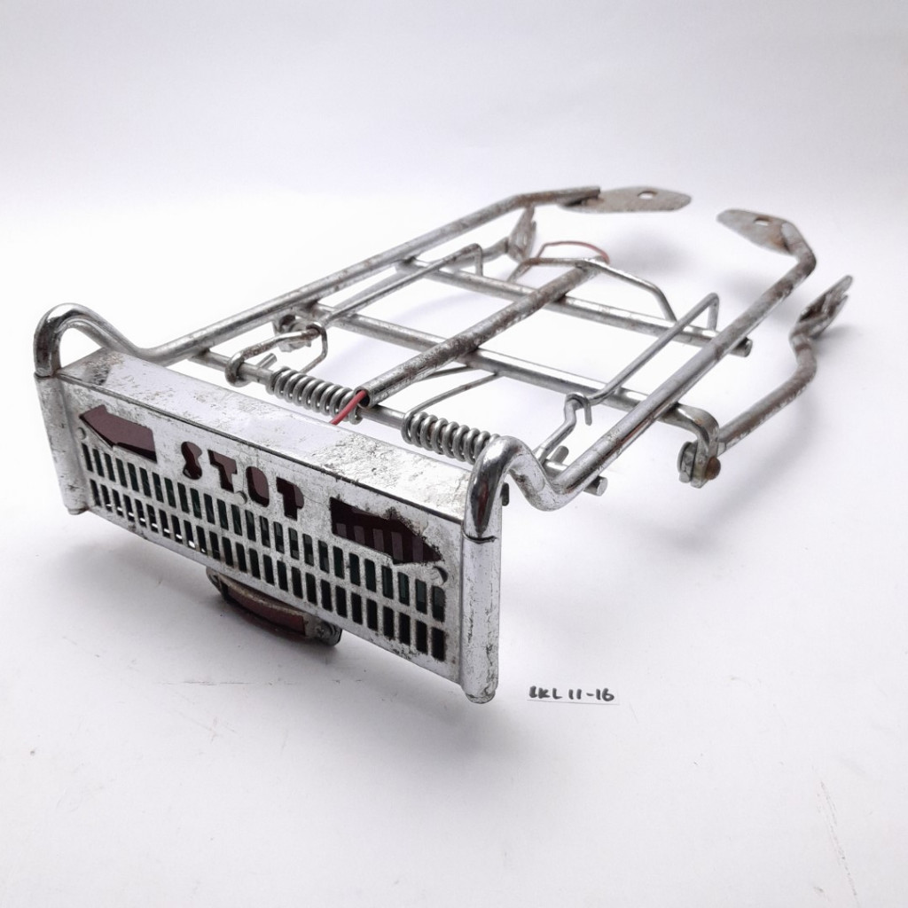 YAMAHA BEBEK V75 V80 RAK KERANJANG BAGASI BEGEL RACK BAHEL BELAKANG KOBA #4