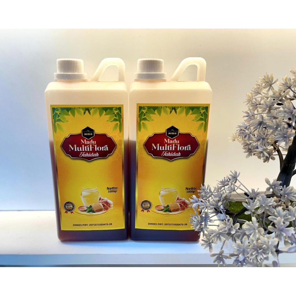 

MADU MULTIFLORA JAHIDAH UKURAN 1KG DAN 500GR