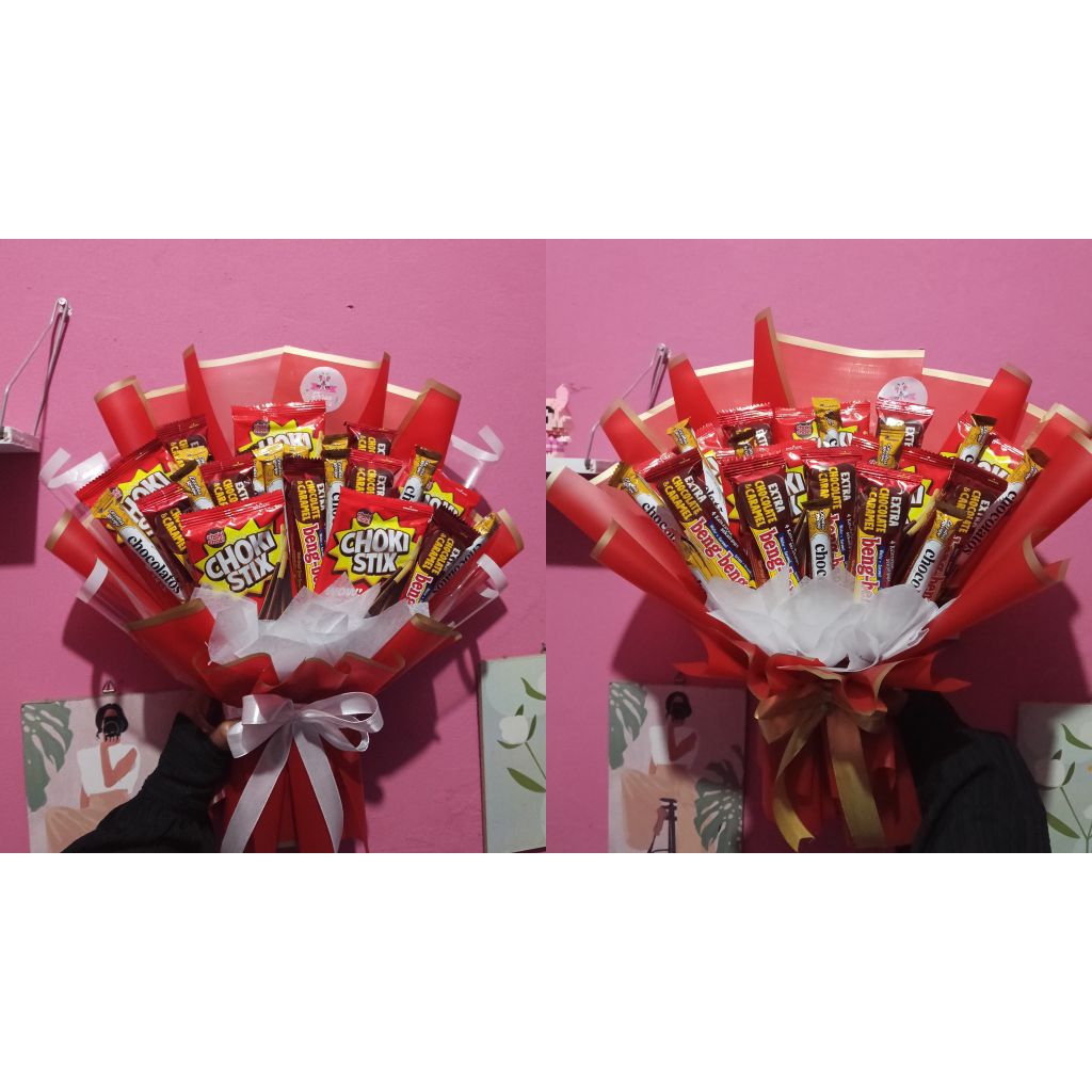 

buket Snack dan lain lin