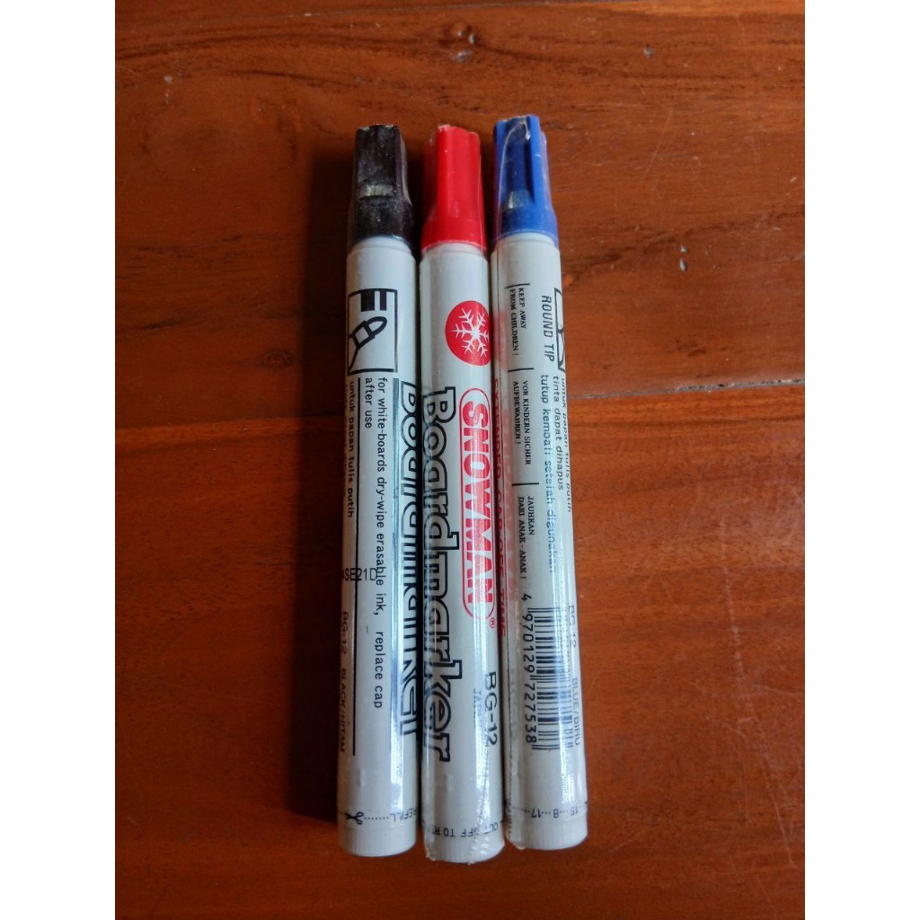 

Spidol Whiteboard Snowman Board Marker BG-12