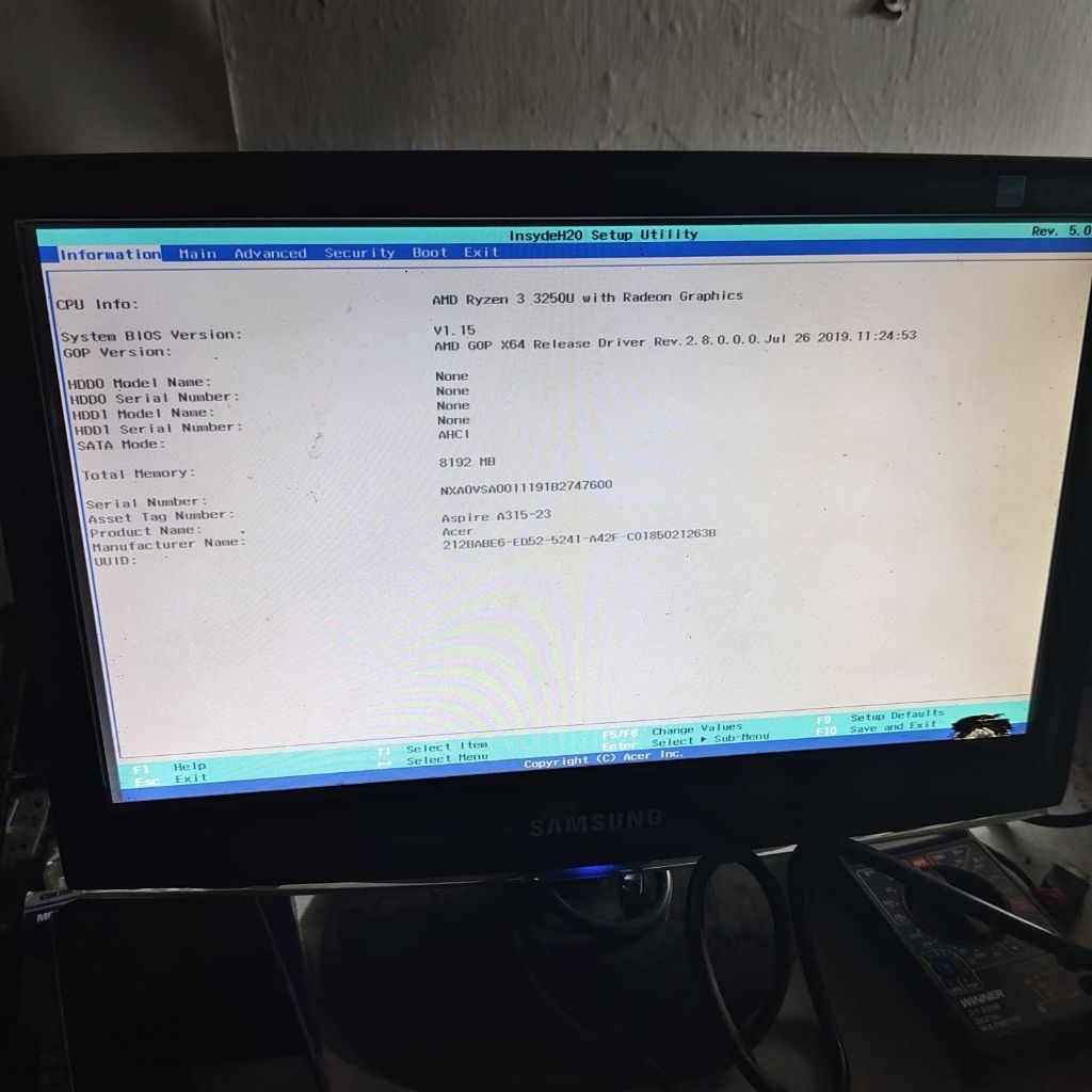 Motherboard Mobo Mesin Laptop Acer Aspire A314-23 A314-22 AMD Ryzen 3