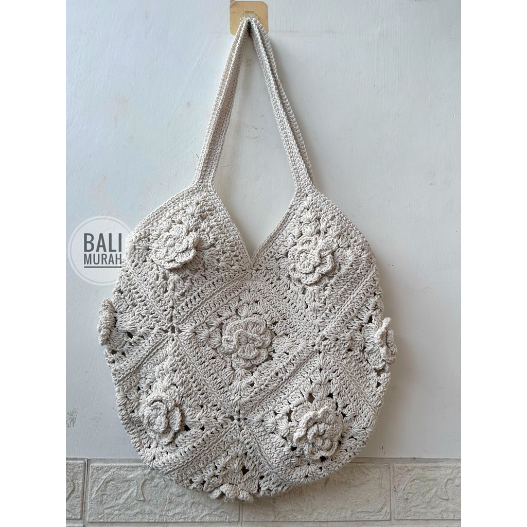TAS PD RAFFIA TOTE BAG