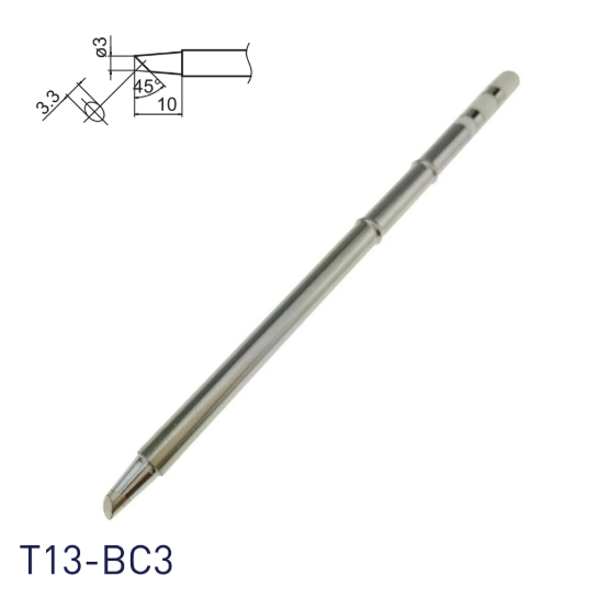 Tip Solder / Mata Solder / Soldering Tip Hakko T13-BC3