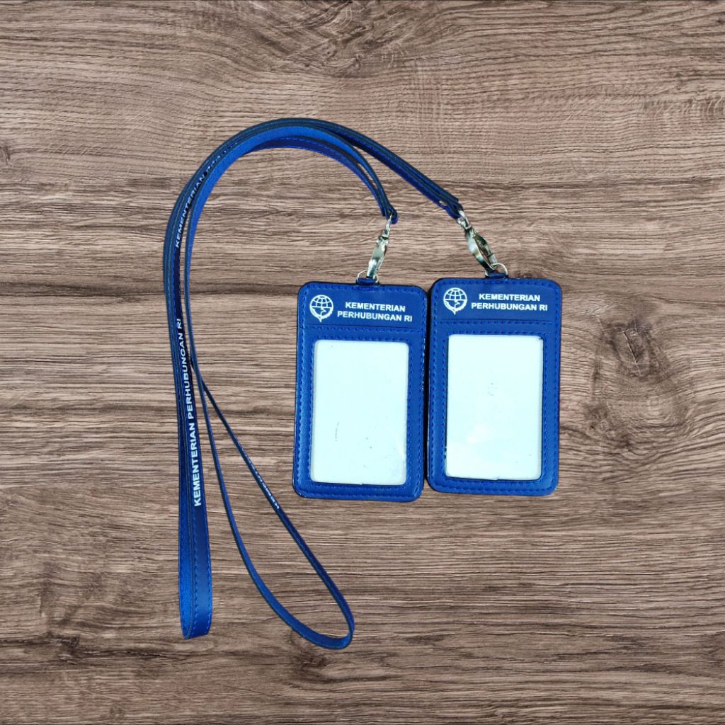 

id card holder kulit perhubungan