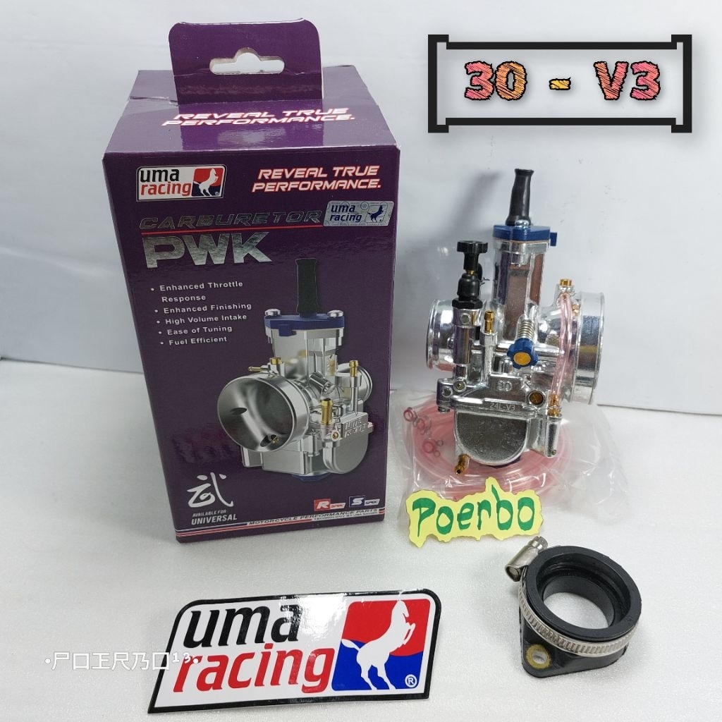 KARBURATOR KARBU UMA RACING 30 V3 KARBU PWK 30 UMA RACING