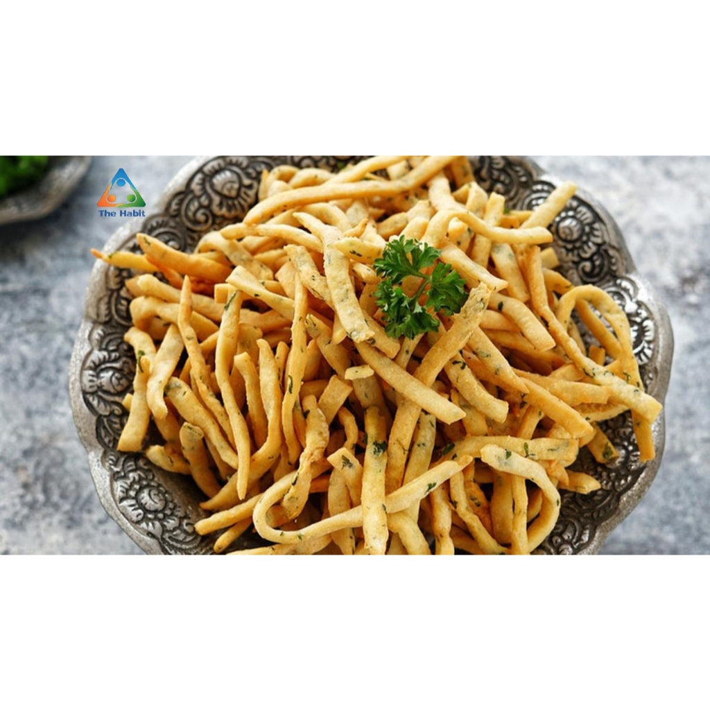 

(The Habit) KUE BAWANG JARI 300 GRAM | KUE BAWANG STICK | KERIPIK BAWANG PANJANG