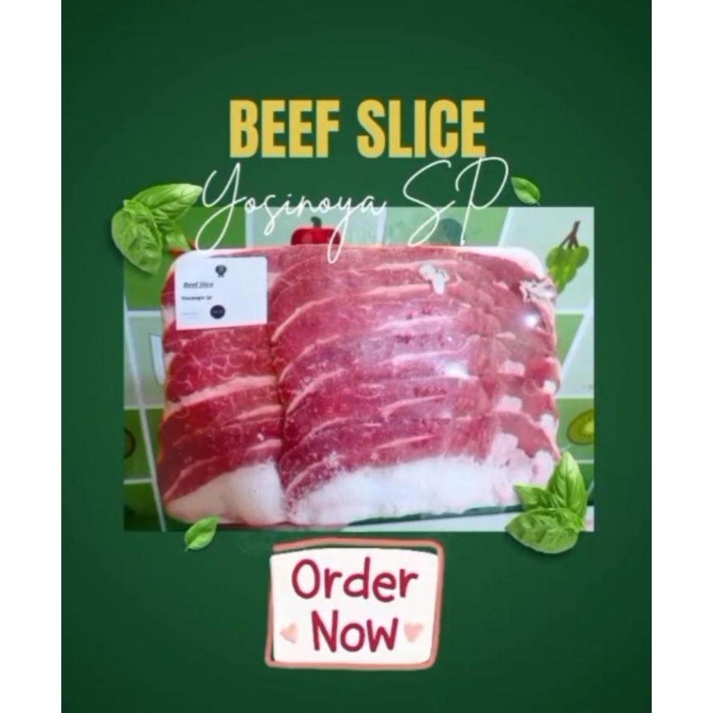 

Beef Slice Yosinoya Shortplat 500 Gr
