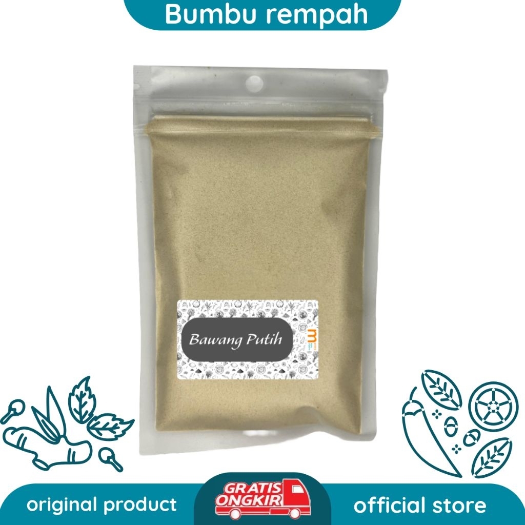 

BAWANG PUTIH BUBUK/GARLIC POWDER/BAWANG PUTIH INSTANT PRAKTIS /BUMBU REMPAH BAWANG PUTIH