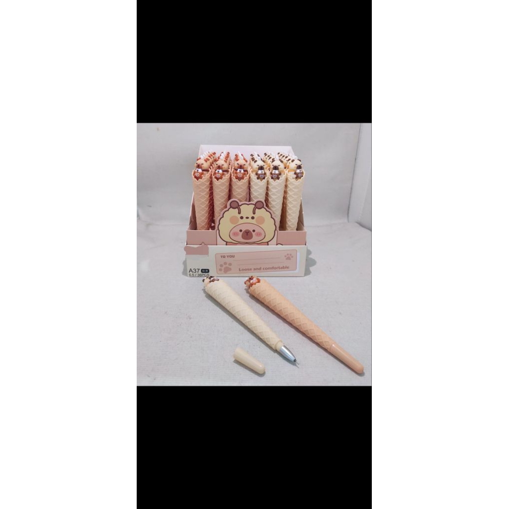 

1box (36Pcs) GP CONE LUCU CAPYBARA MURAH DAN BERKUALITAS (BISA BELI SATUAN)