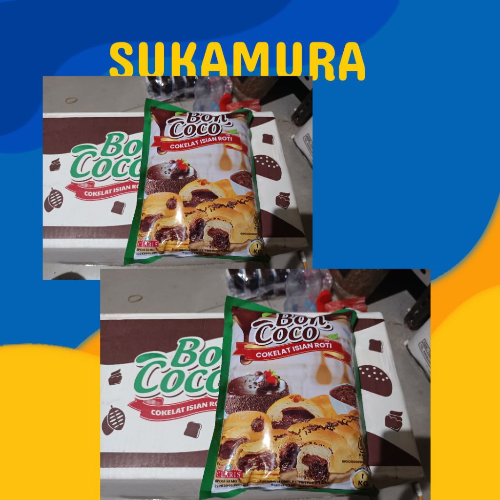 

TERMURAH BON.COCO COKLAT FILLING KEMASAN 1KG COKLAT BON COCO COKLAT ISIAN ROTI