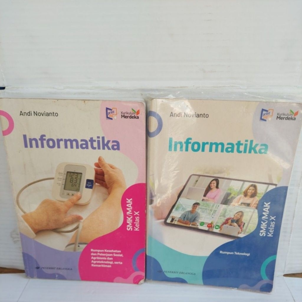 INFORMATIKA Erlangga SMK/MAK Kelas 1,10,X