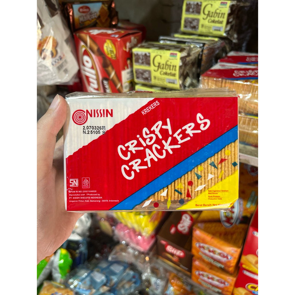 

crispy crackers 250gram