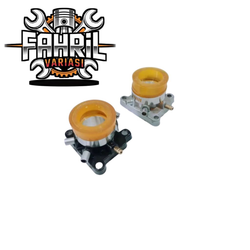 MANIPOL MANIFOLD INTEK LURUS TEFLON KARBU PE 28 SUZUKI SATRIA 2TAK SATRIA R 2 TAK  PE 24 26  28