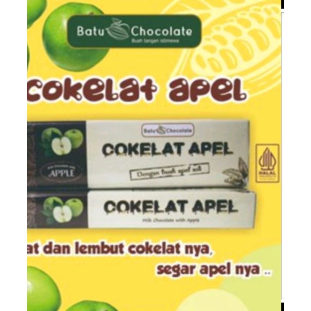 

Temukan Batu Chocolate - Cokelat Apel ~ Oleh Oleh Khas Malang Batu ~ "Batu Chocolate" Oleh-oleh khas Malang - Batu seharga Rp32000