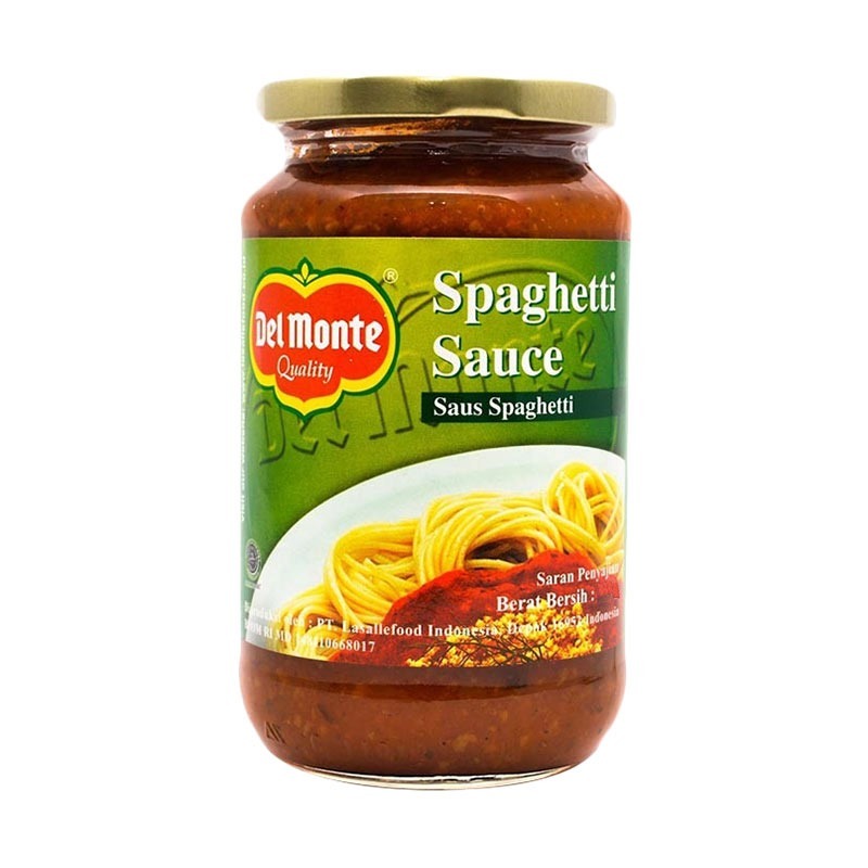 

[oddsolshop] pekanbaru/Del Monte Spaghetti Sauce 330GR Saus Spageti Itali Saos Makan Bumbu Masak