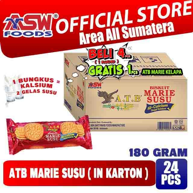 

A.T.B Marie Susu 180 Gram ( KARTON isi 24 Pcs )