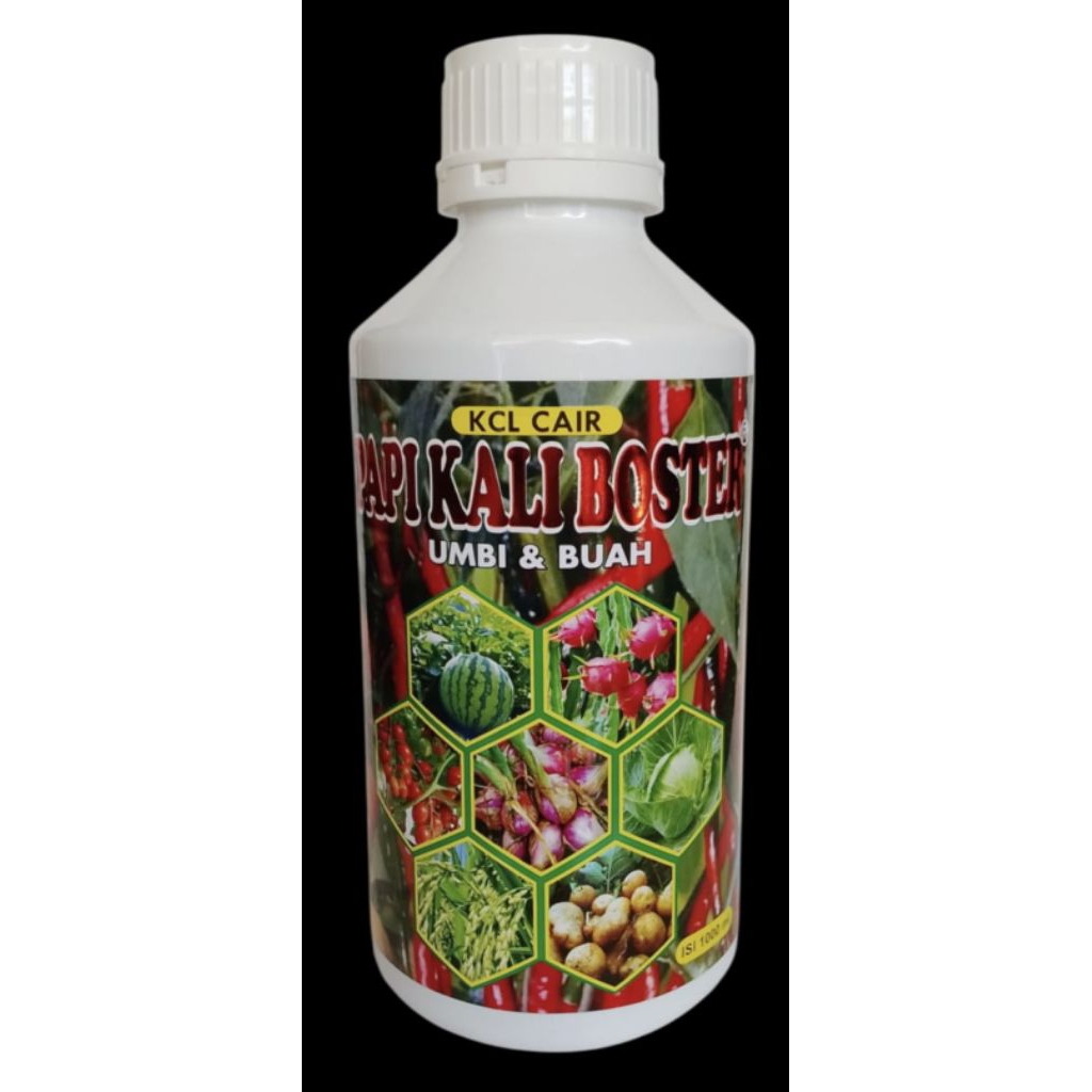 Pupuk Kcl cair papi kali booster 1 Liter