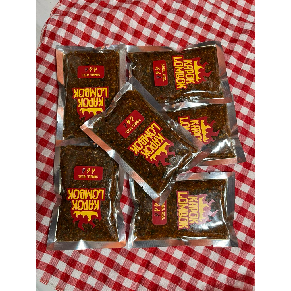 

sambel pecel kapok lombok kemasan sachet 200 gram