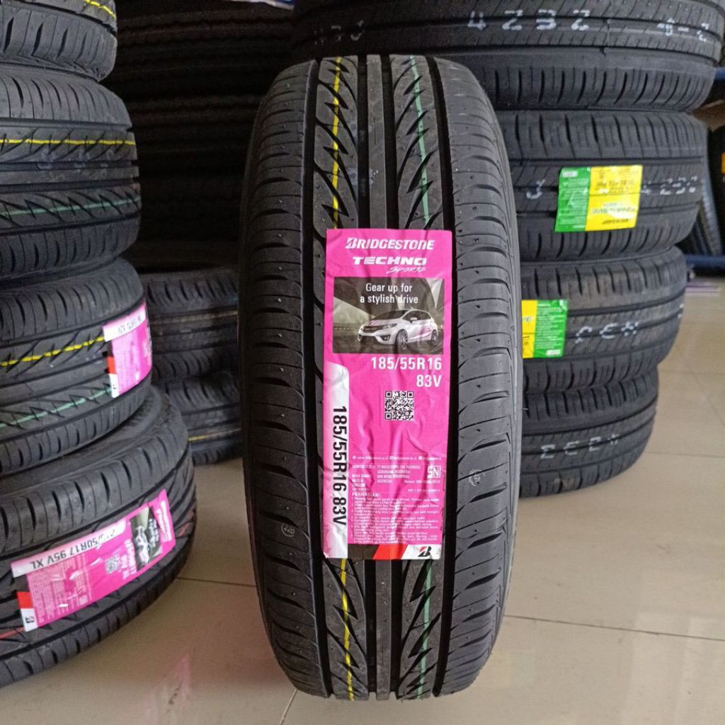 Ban Honda City jazz 185/55 R16 Bridgestone Techno 2025