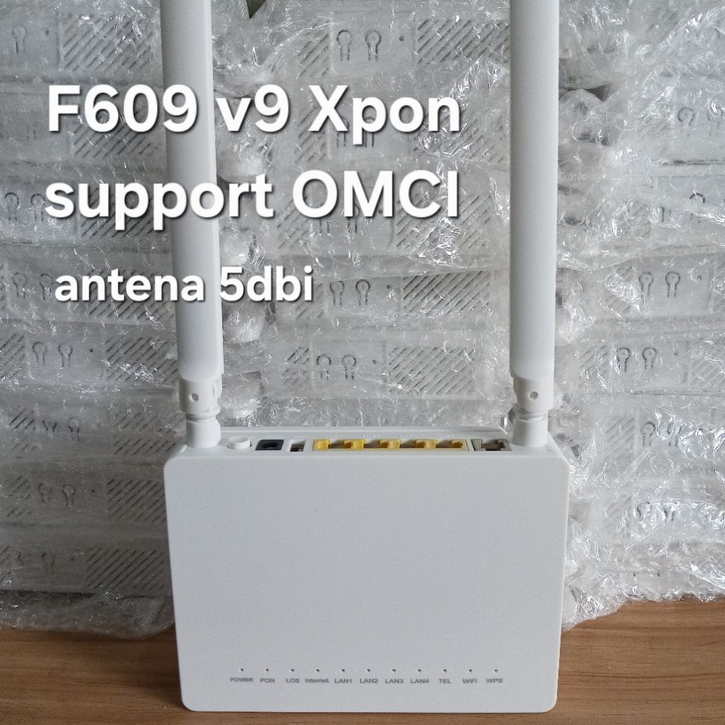 Baru F609 v9 xpon support OMCI