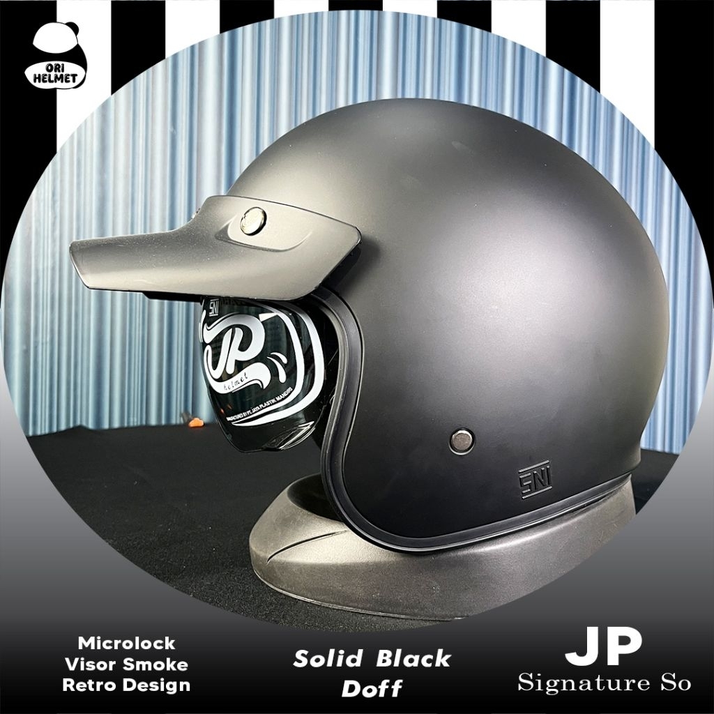 JP Signature Retro Helm JP Original