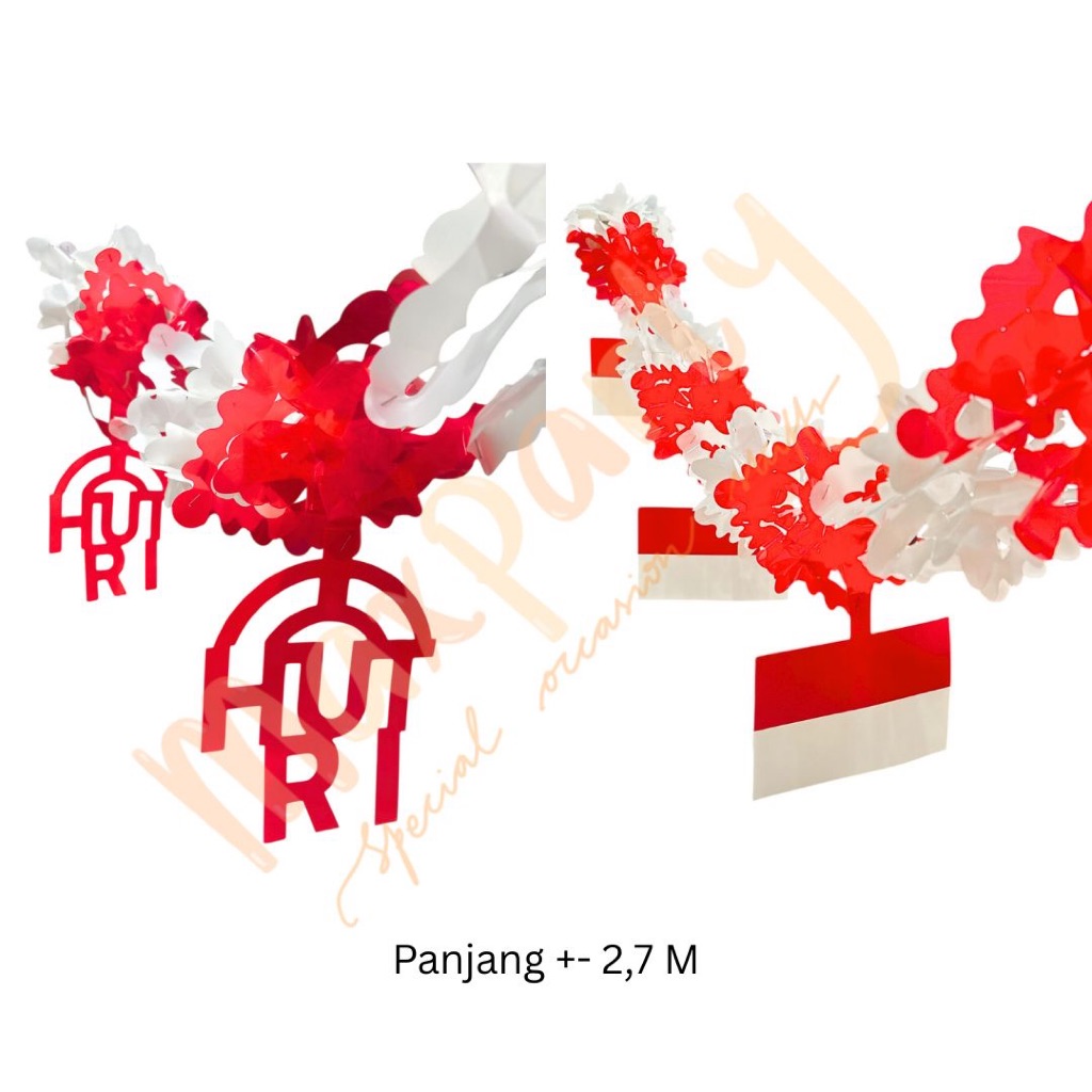 Rumbai Dekorasi HUT RI/Hiasan Dirgahayu RI