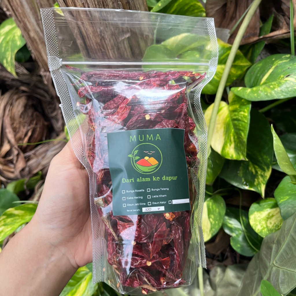 

Cabe Kering Pedas Premium 100gr