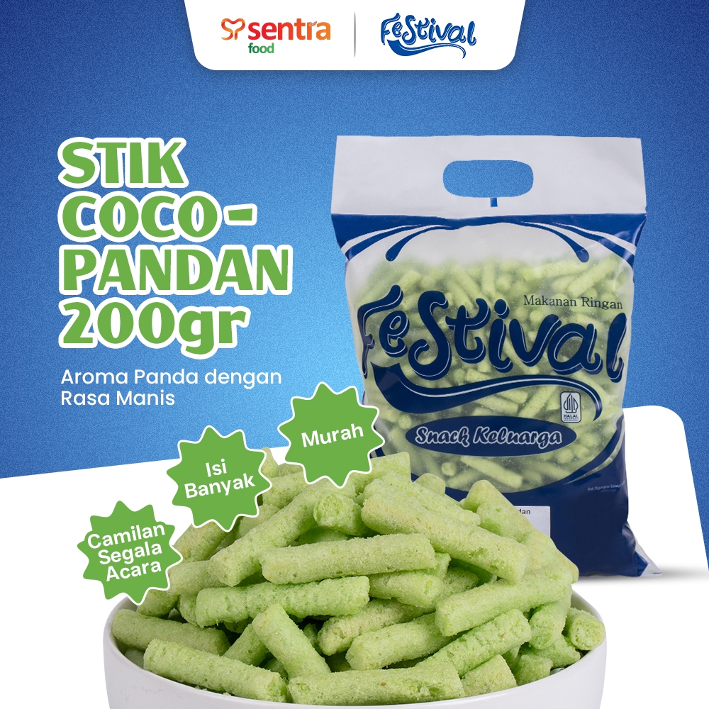 

Stik Cocopandan Wangi dan Renyah - Cemilan Ringan Harga Terjangkau