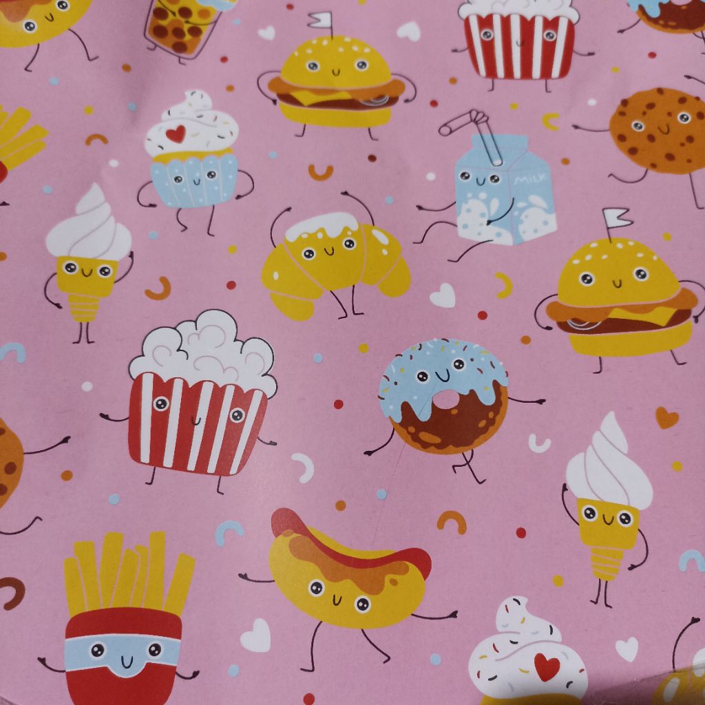 

Kertas Kado Kiky Motif Fancy (1 Lembar).