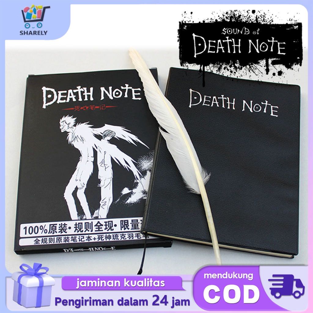 

Buku Anime Death Note Buku Tulis Ukuran 21x15cm Hardcover Pocket Book Anime Buku Harian Buku