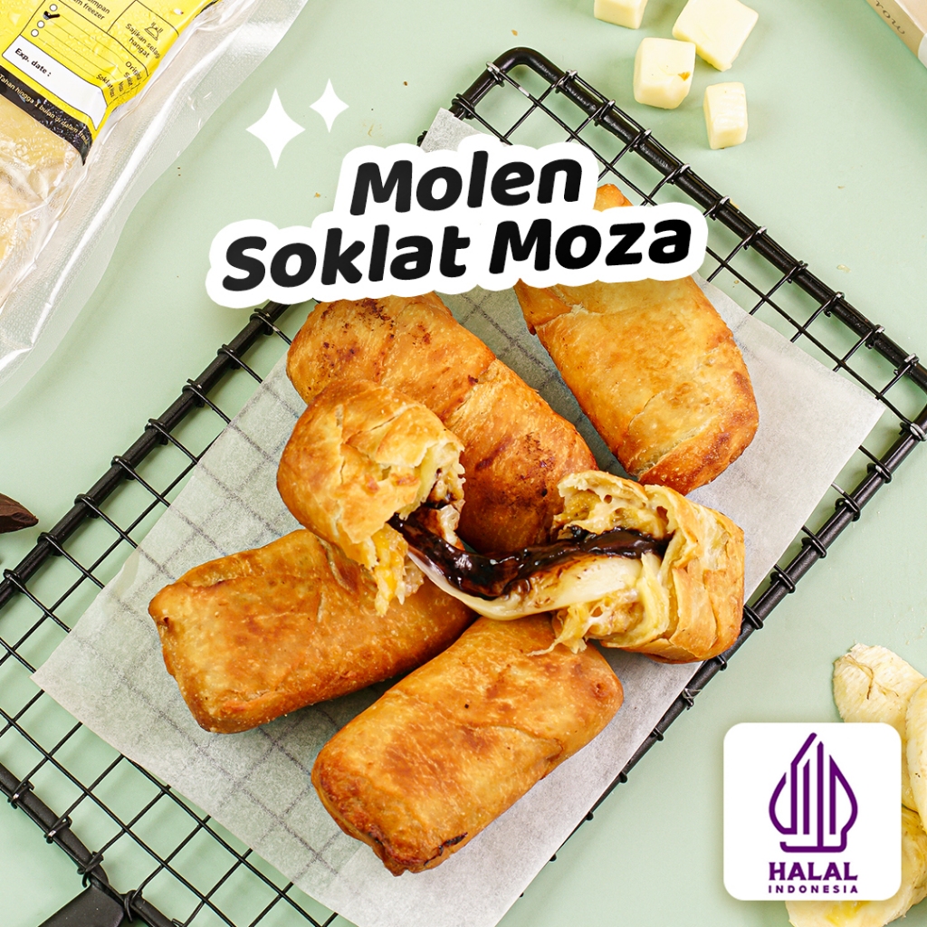 

Pisang Molen Soklat Moza (Goreng)