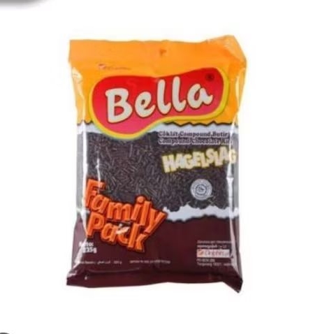 

bella sachet seres coklat